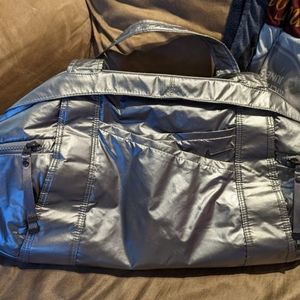 Vintage Nike Silver Duffle